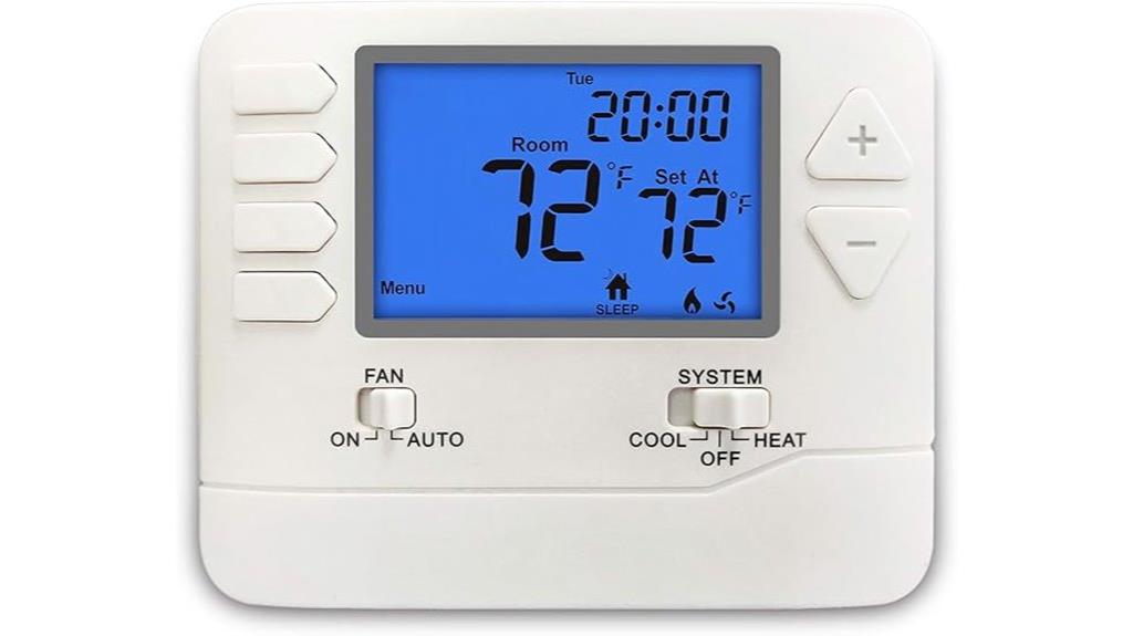 programmable digital thermostat