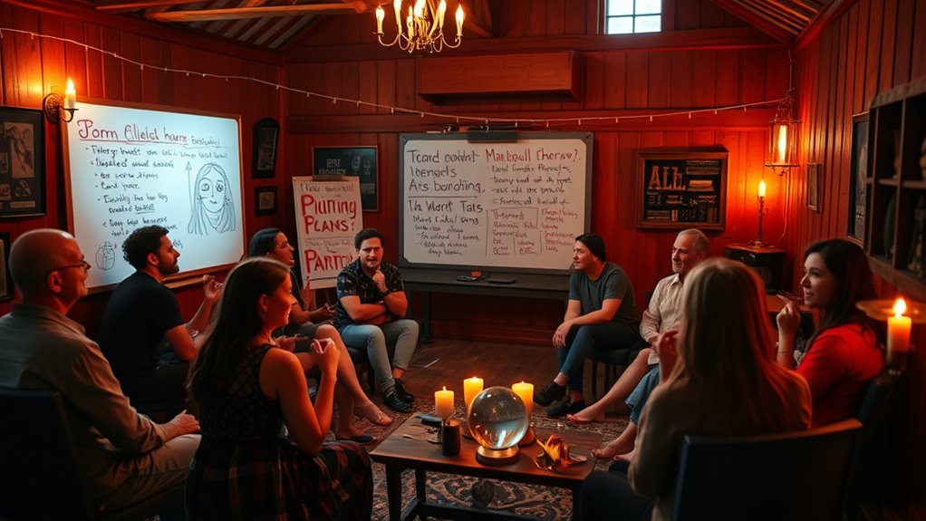 promote group through outreach