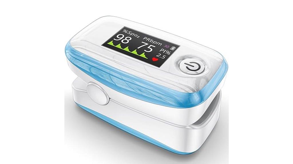 pulse oximeter with display