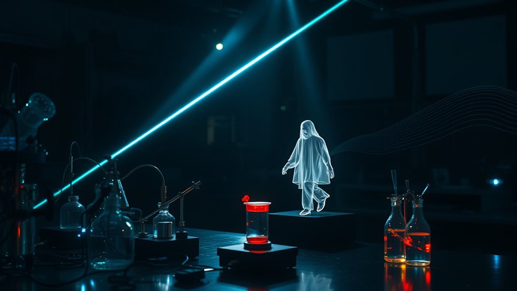 quantum particles exhibit mysterious behaviors