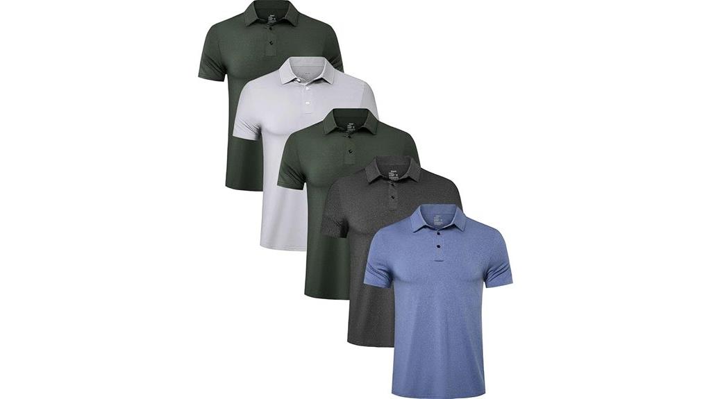 quick dry moisture wicking polo