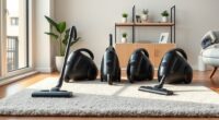 quiet apartment vacuum options