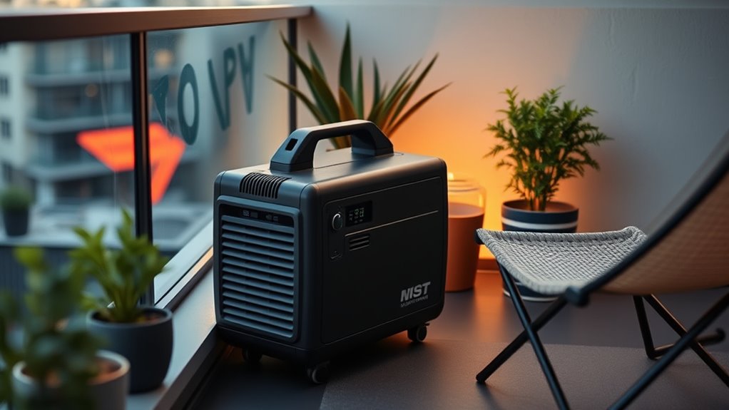 quiet portable efficient safe