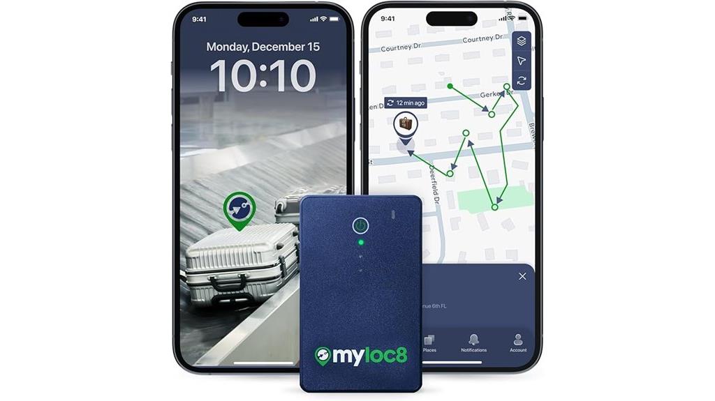 real time gps luggage tracker