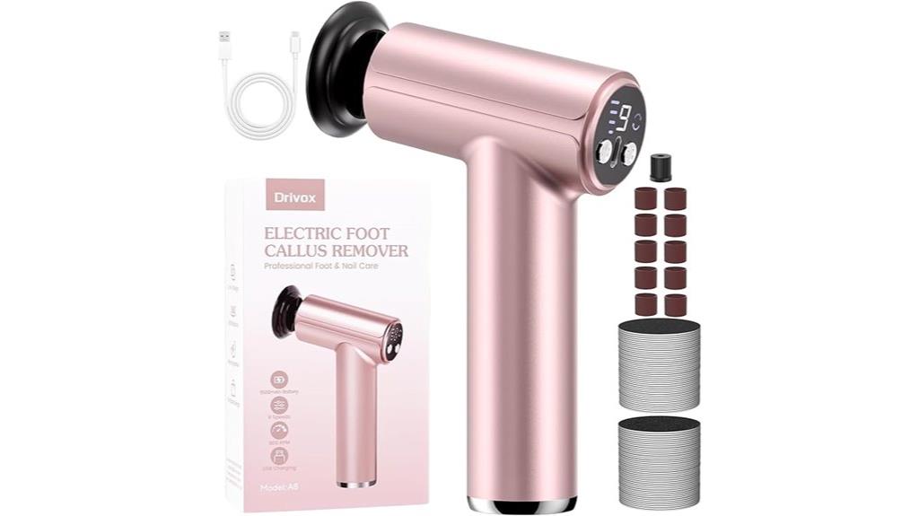 rechargeable electric pedicure tool