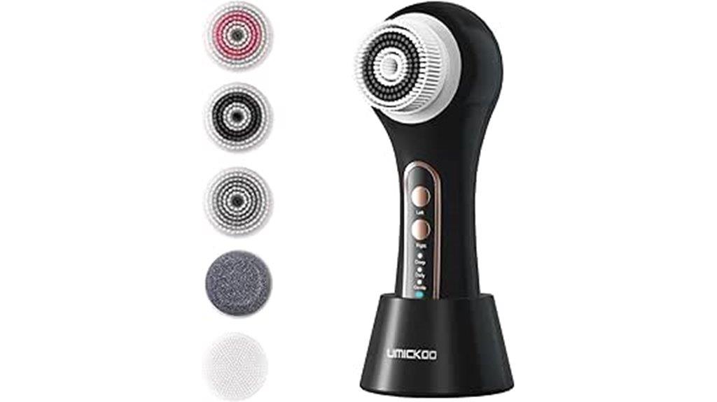 rechargeable facial cleansing brush