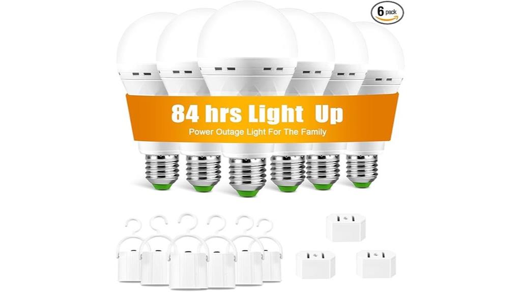 rechargeable led bulb pack