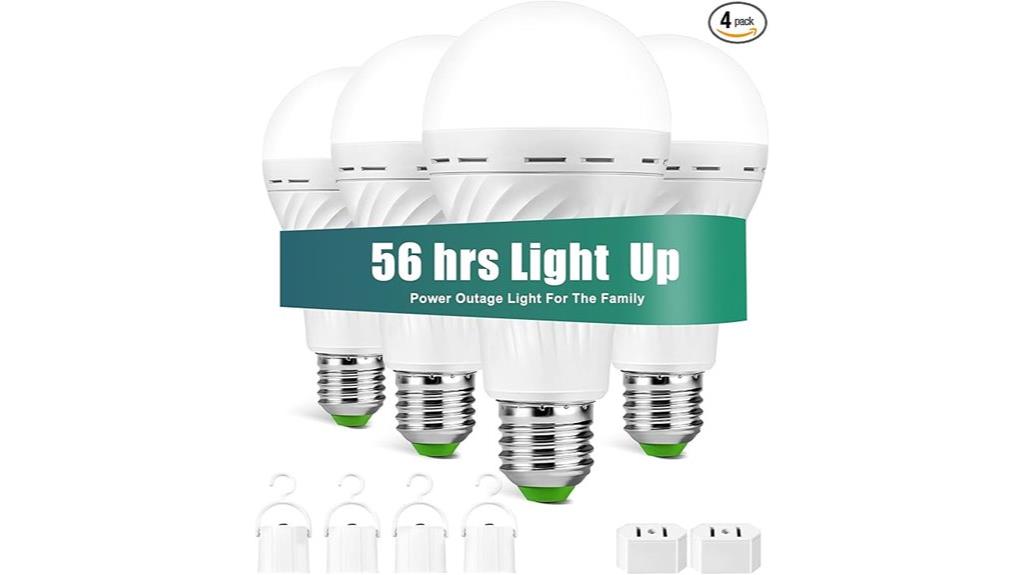 rechargeable led bulb pack