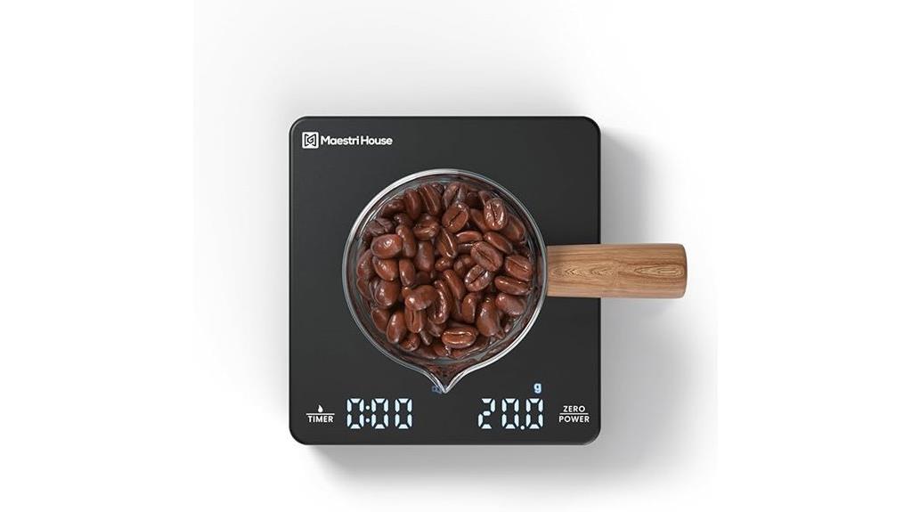 rechargeable mini coffee scale