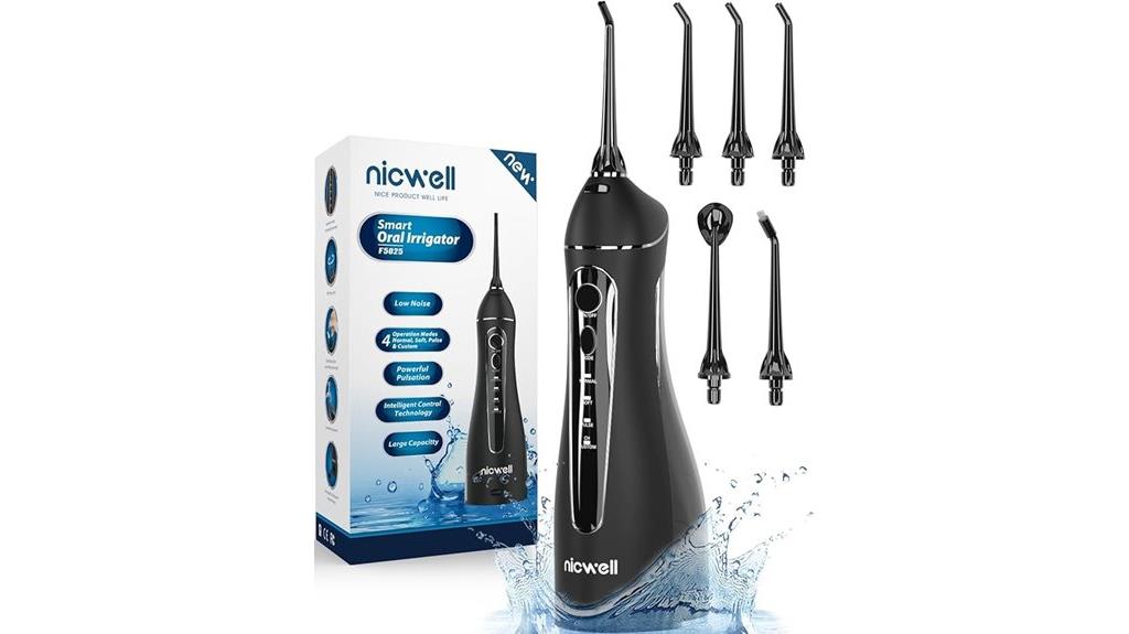 rechargeable nicwell water flosser