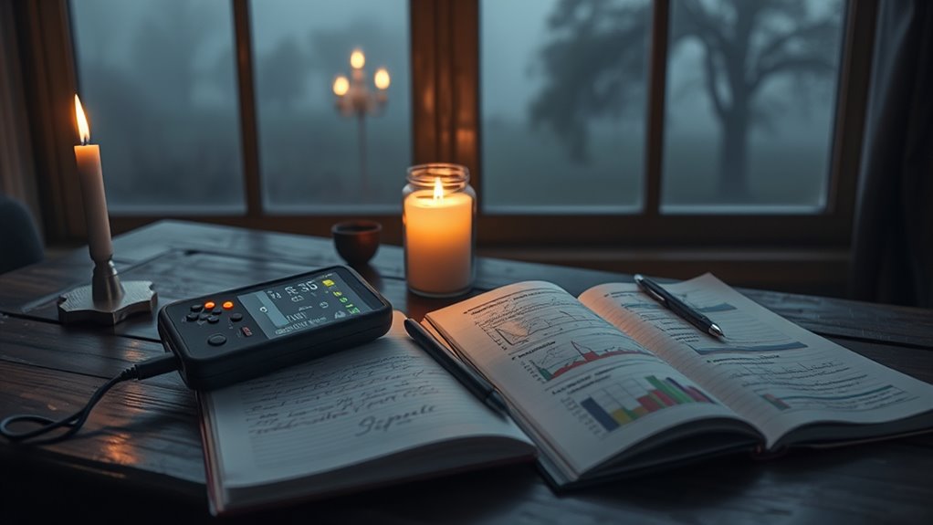 record environmental condition changes