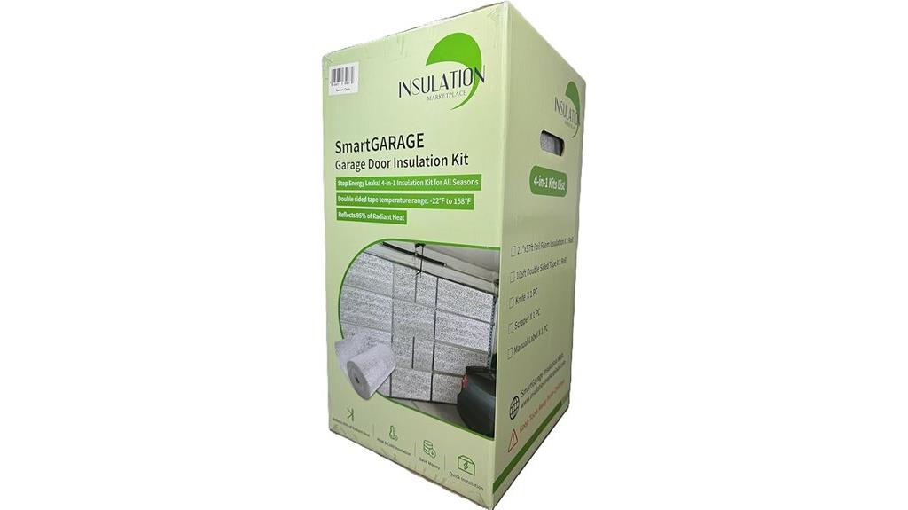 reflective insulation garage door