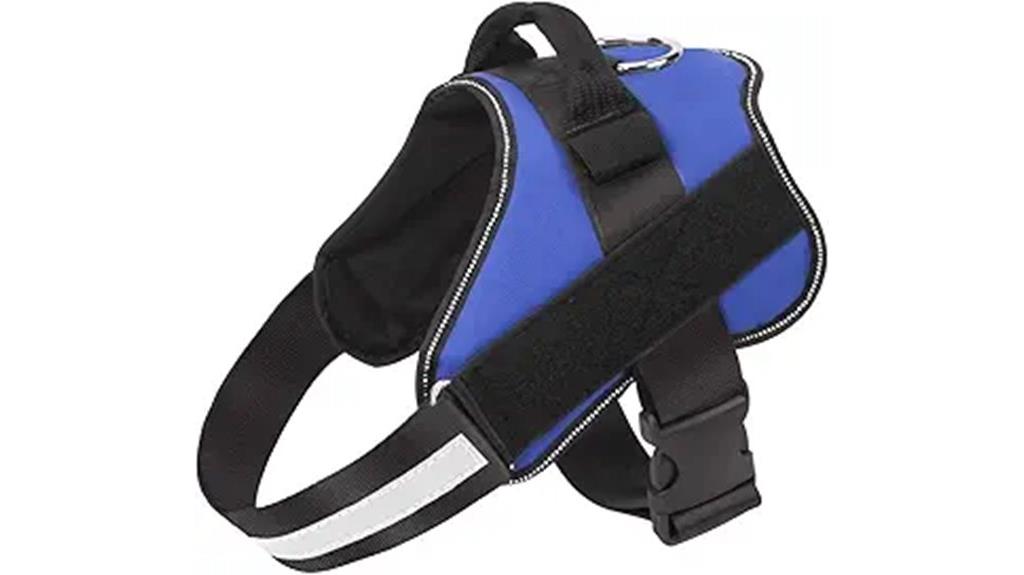 reflective outdoor dog harness