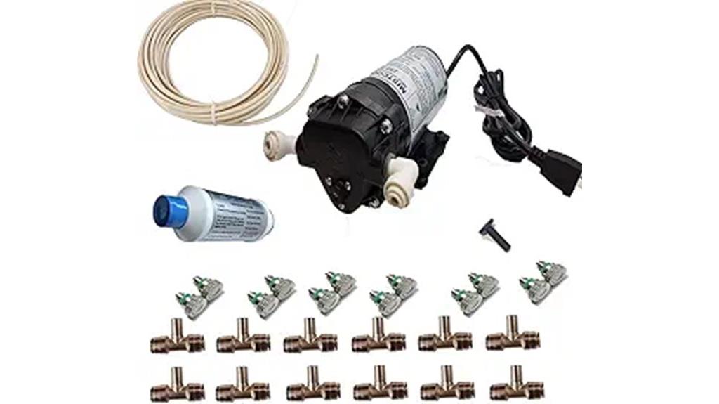 residential patio misting system