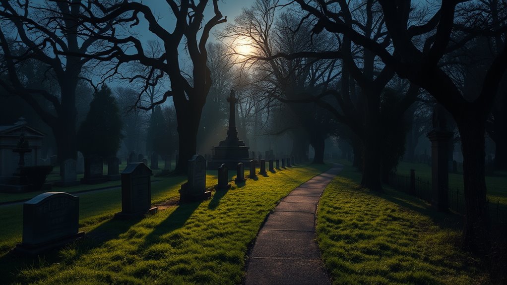 respectful safe cemetery visits