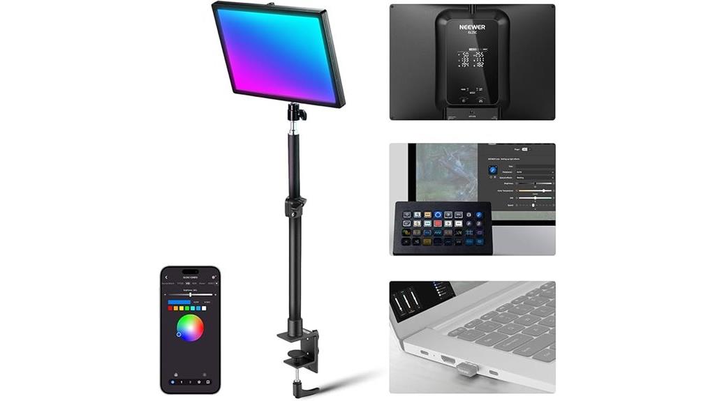 rgb streaming key light