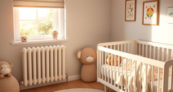 safe nursery radiator options