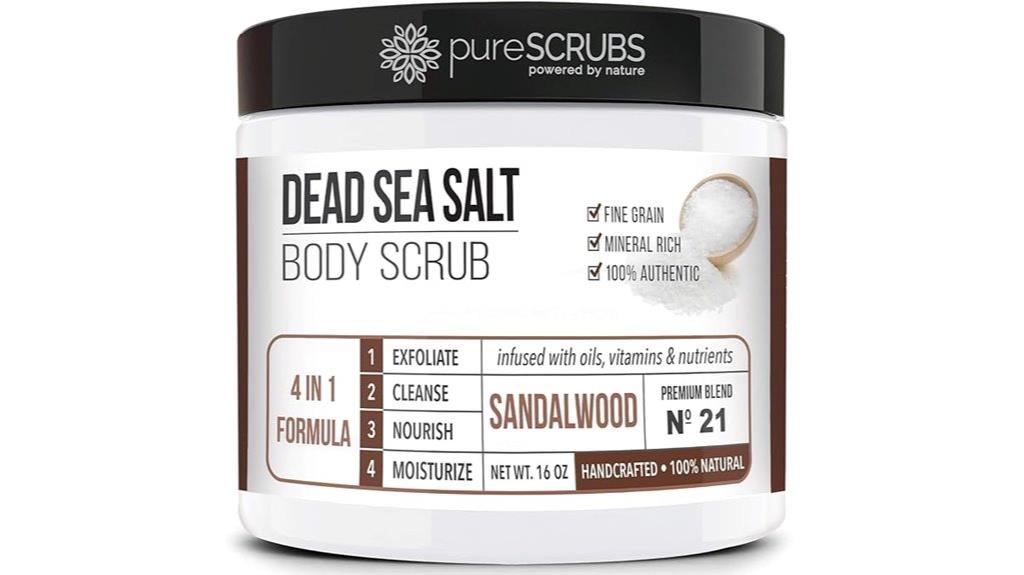 sandalwood body scrub