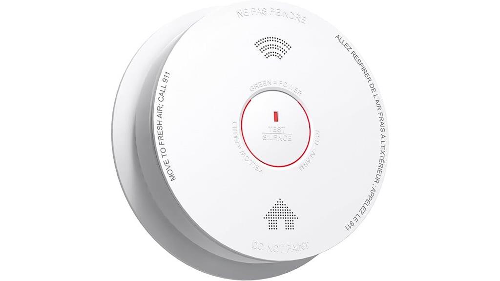sealed voice smoke detector
