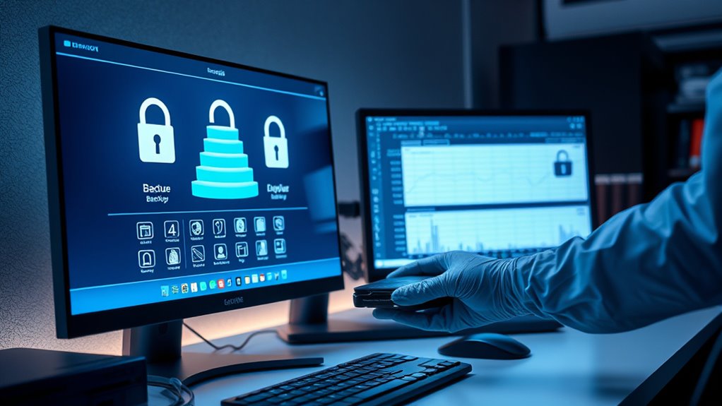 secure automatic data backups