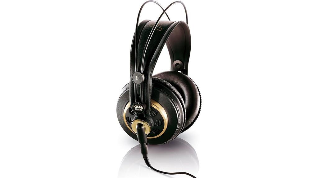 semi open studio headphones