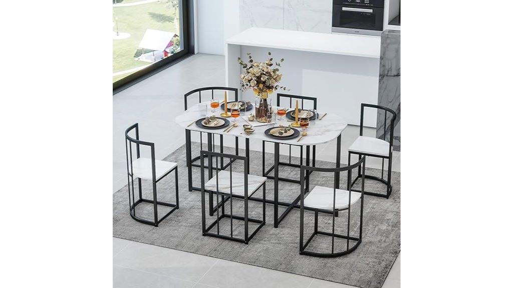 seven piece dining set
