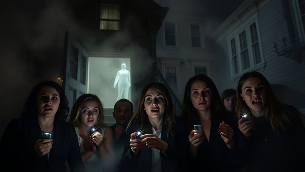 shared emotional contagion during haunted visits