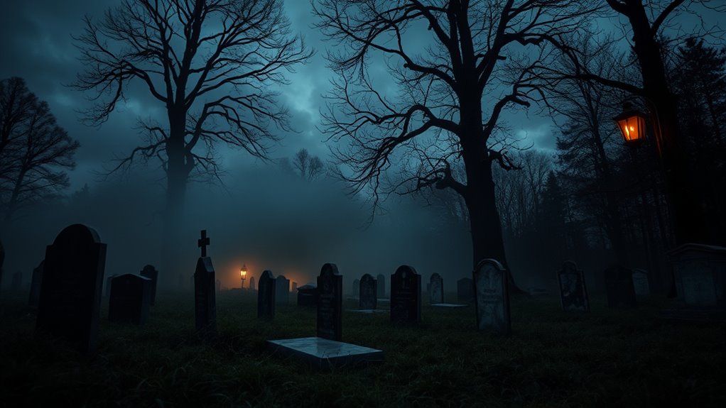 silent shadowed historic ambiance