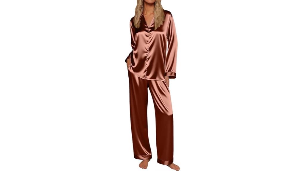 silky women s sleepwear set