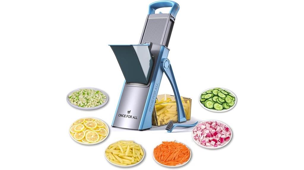 sky blue mandoline slicer