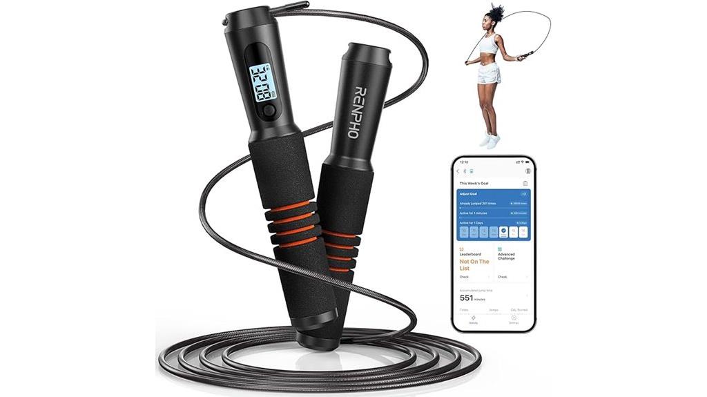 smart adjustable jump rope
