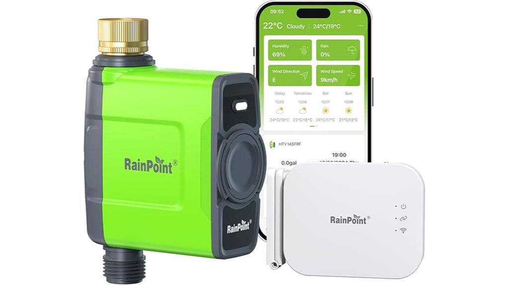 smart garden hose control