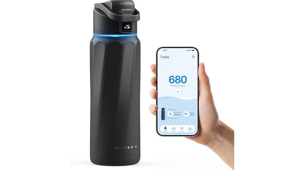 smart hydration reminder bottle