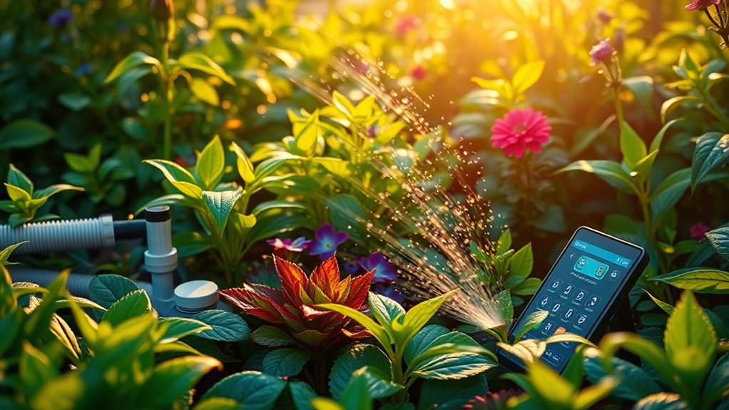 smart irrigation compatibility and features