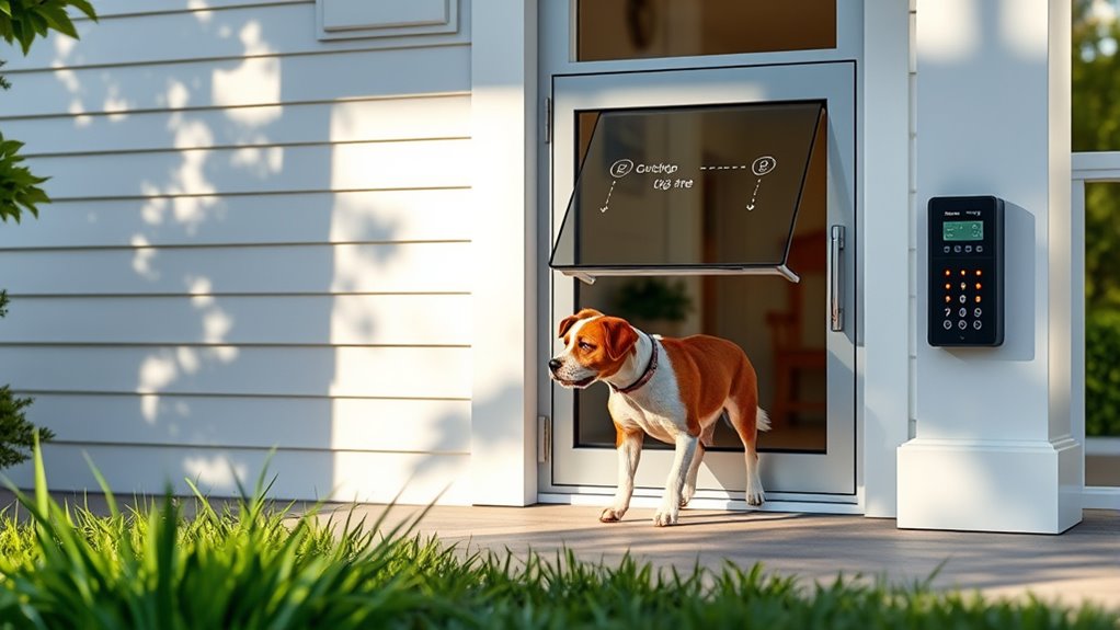 smart microchip dog doors