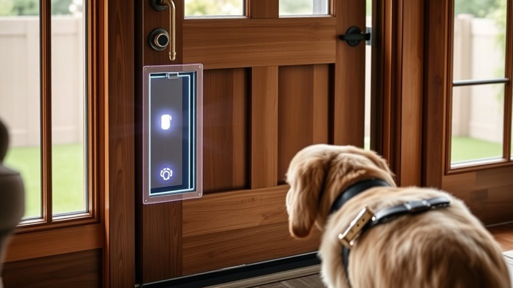 smart microchip dog doors