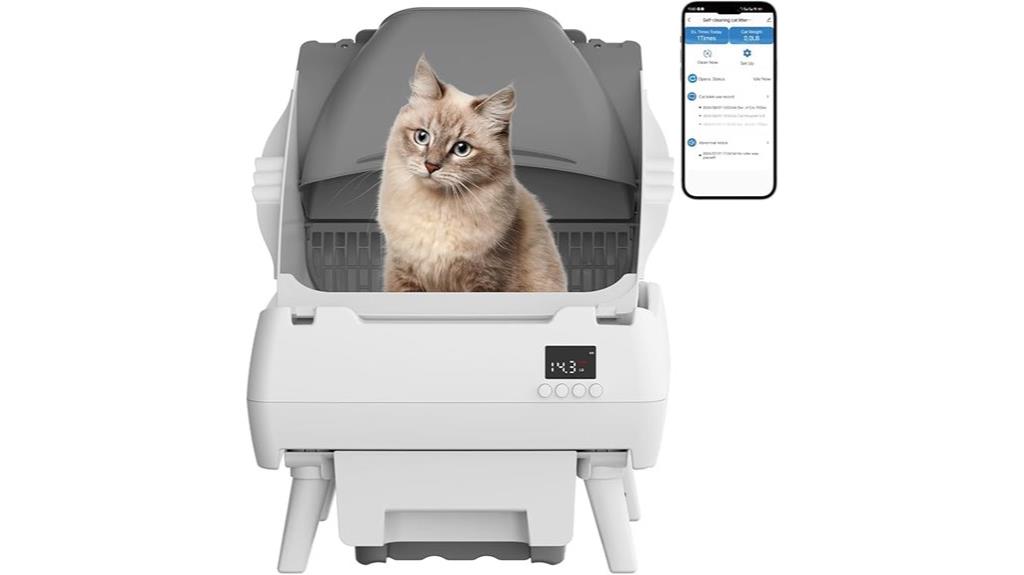 smart self cleaning cat litter