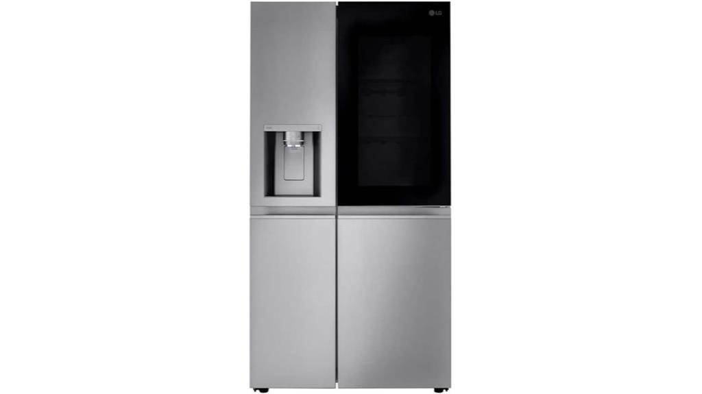 smart side by side refrigerator