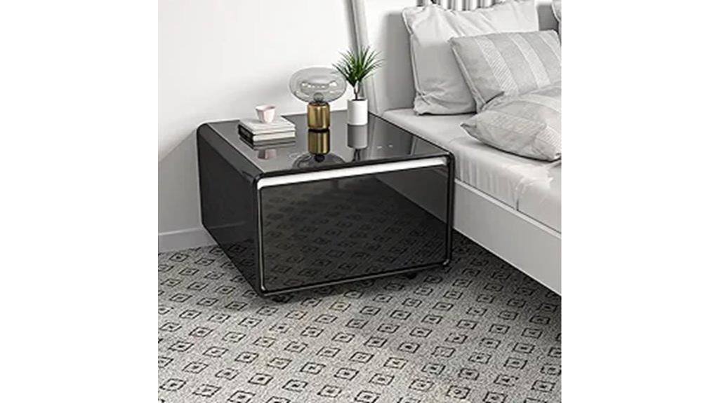 smart table with fridge