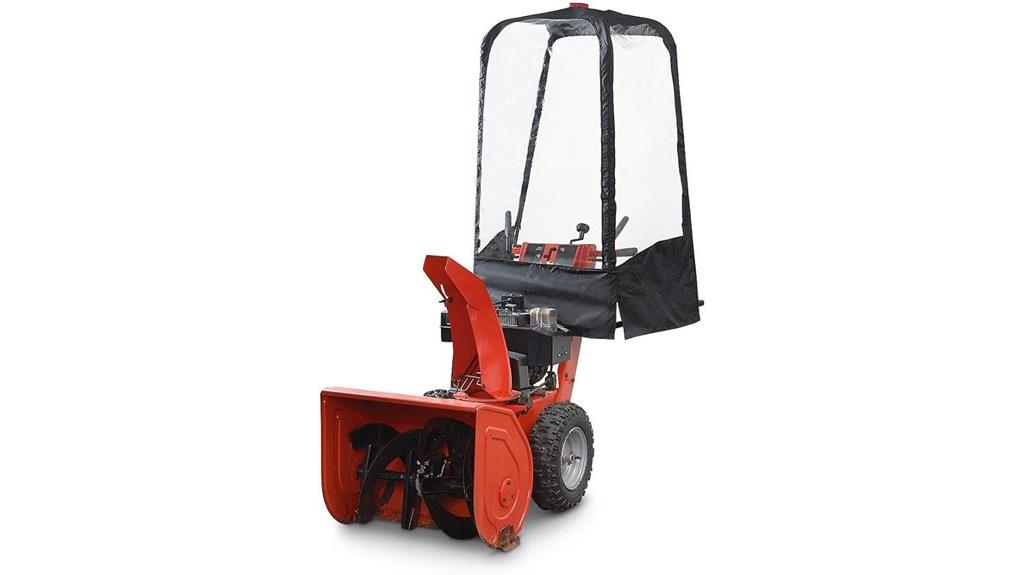 snow blower cab enclosure