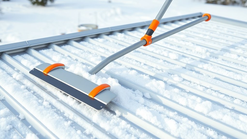 snow roof rake tips