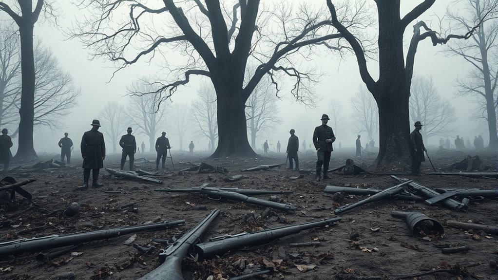 soldiers remain at gettysburg