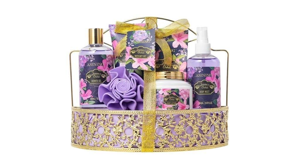 spa gift basket for women