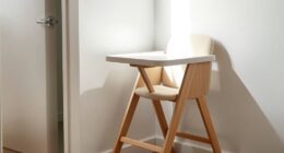 space saving fold flat high chairs