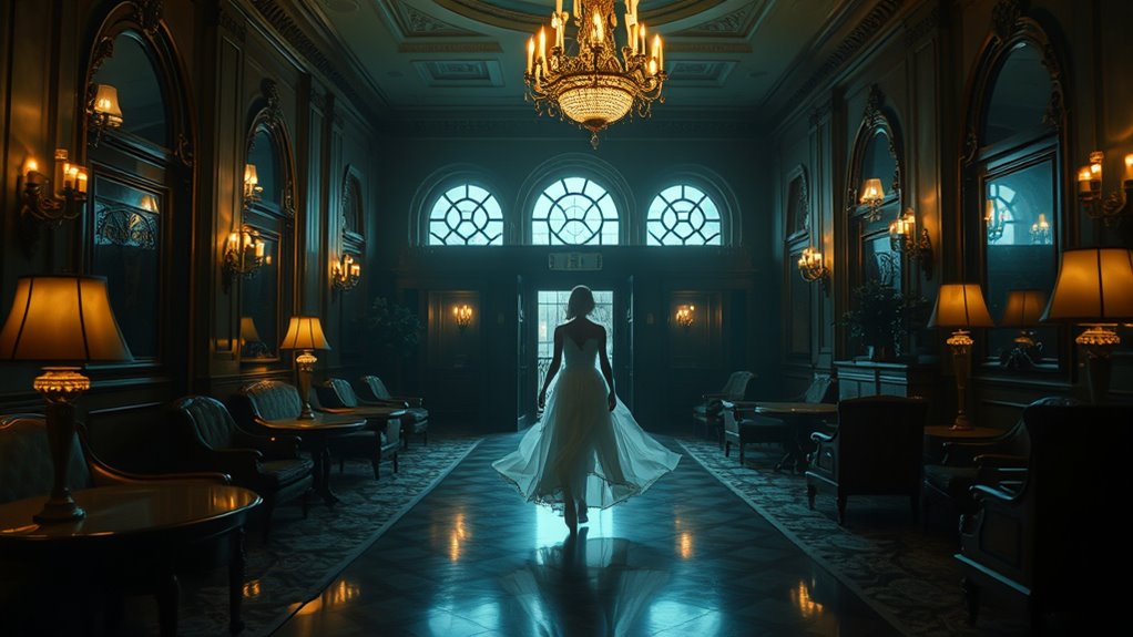 spectral lady and apparitions