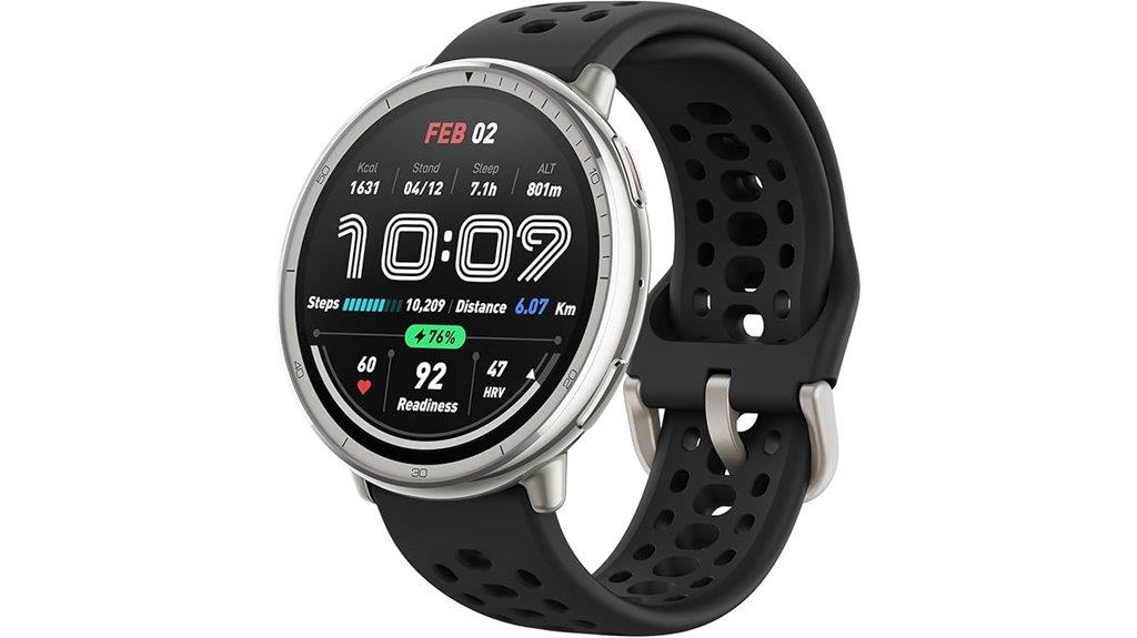 sporty fitness smartwatch