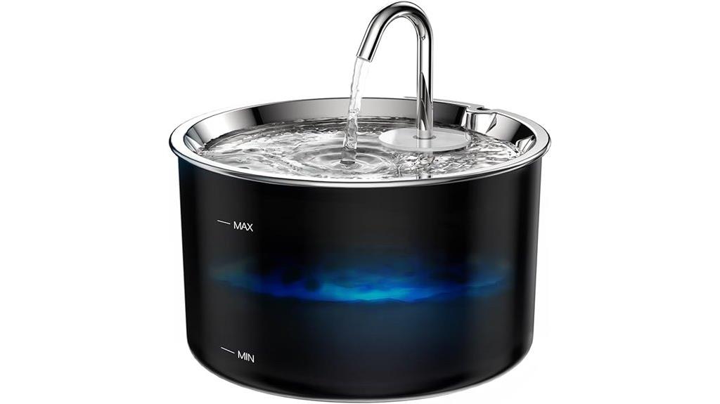 stainless steel 3l fountain