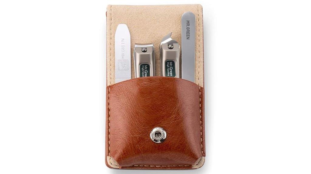 stainless steel nail clipper set