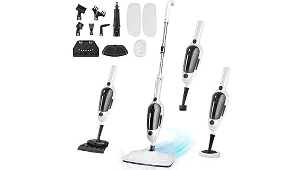 steam mop with accessories