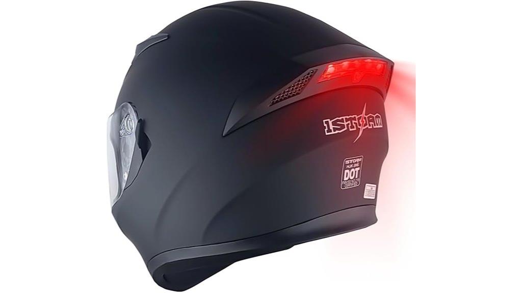 storm motorcycle helmet features